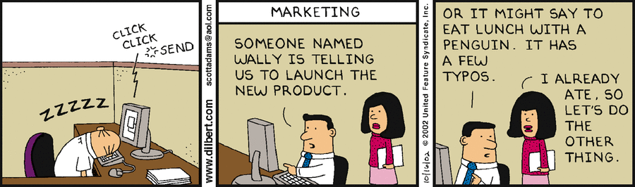Dilbert Cartoon